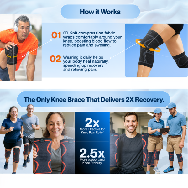 Elastic Knee Support Brace